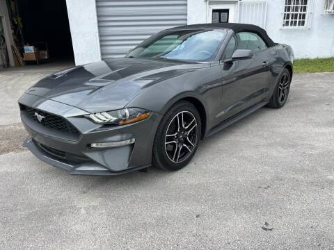 2020 Ford Mustang for sale at Easy Car in Miami FL