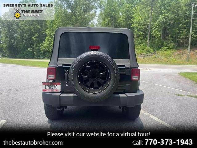 2017 Jeep Wrangler Unlimited for sale at Sweeney S Auto Sales The Best Auto Broker in Alpharetta, GA