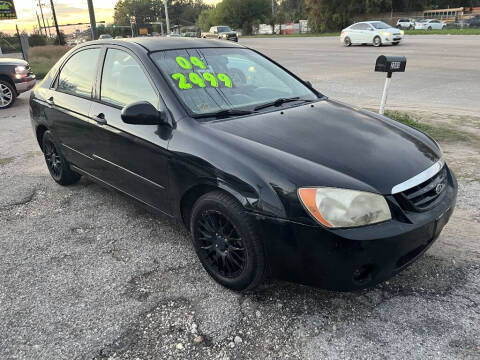 2004 Kia Spectra for sale at SCOTT HARRISON MOTOR CO in Houston TX