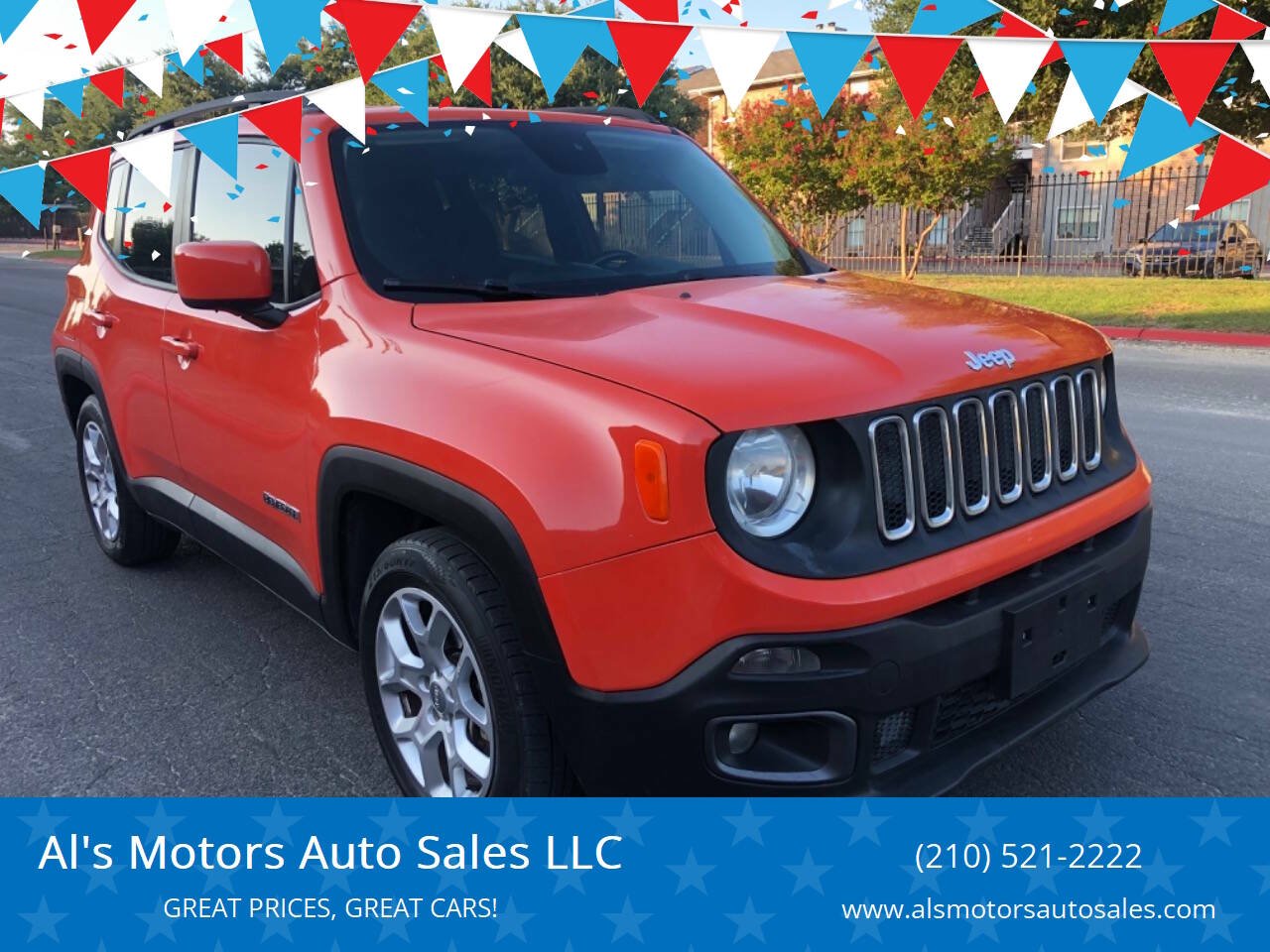 2015 Jeep Renegade for sale at Al's Motors Auto Sales LLC in San Antonio, TX