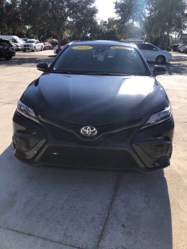 2021 Toyota Camry for sale at Galaxy Auto Service, Inc. in Orlando FL