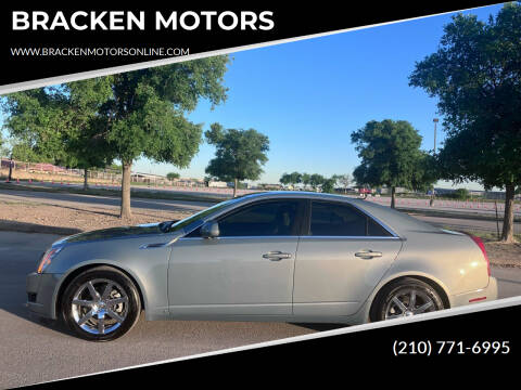 2008 Cadillac CTS for sale at BRACKEN MOTORS in San Antonio TX