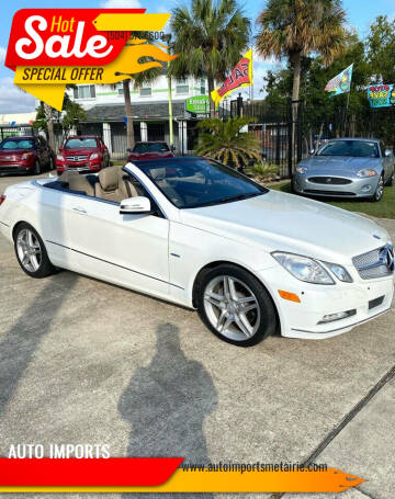 2012 Mercedes-Benz E-Class for sale at AUTO IMPORTS in Metairie LA