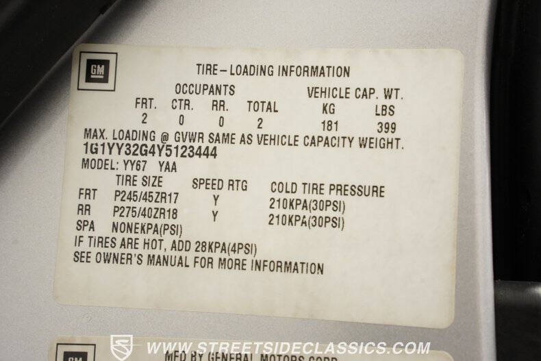 2000 Chevrolet Corvette