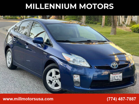 2011 Toyota Prius for sale at MILLENNIUM MOTORS in Van Nuys CA