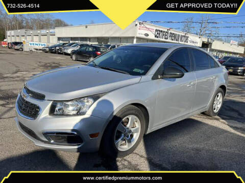 2015 Chevrolet Cruze for sale at Certified Premium Motors in Lakewood NJ