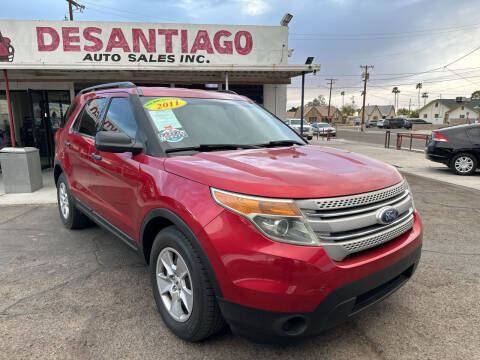 2011 Ford Explorer for sale at DESANTIAGO AUTO SALES in Yuma AZ