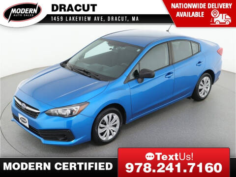 2020 Subaru Impreza for sale at Modern Auto Sales in Tyngsboro MA