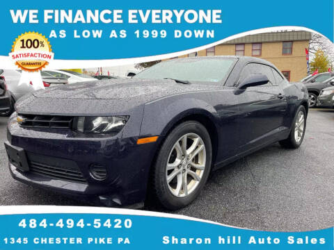 2015 Chevrolet Camaro for sale at Sharon Hill Auto Sales LLC in Sharon Hill PA