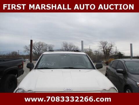 2005 Jeep Grand Cherokee for sale at First Marshall Auto Auction in Harvey IL