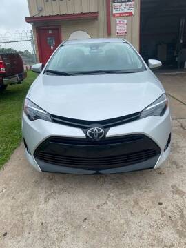 2018 Toyota Corolla for sale at Total Auto Services in Houston TX
