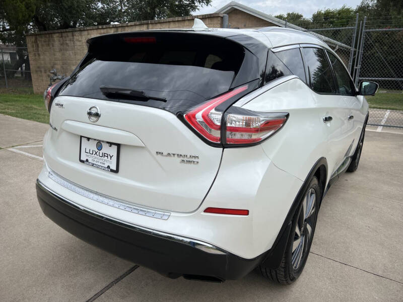 2018 Nissan Murano Platinum