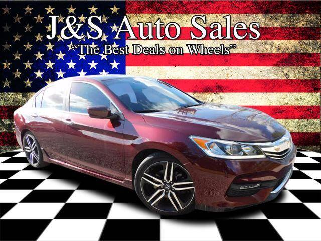 2016 Honda Accord for sale at J & S Auto Sales in Clarksville TN