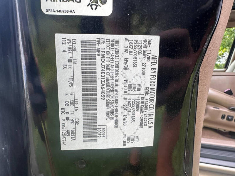 2001 Ford Explorer Eddie Bauer