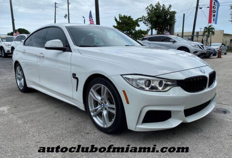 2015 BMW 4 Series for sale at AUTO CLUB OF MIAMI, INC in Miami FL