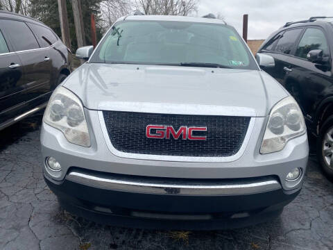 2012 GMC Acadia for sale at Drive Now Auto in Youngstown OH