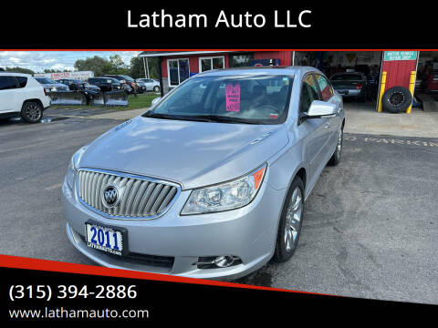 2011 Buick LaCrosse for sale at Latham Auto LLC in Ogdensburg NY