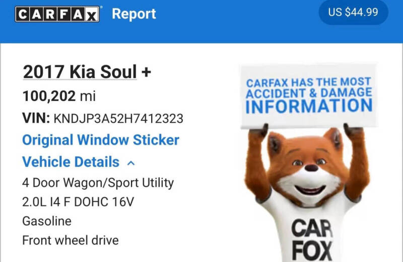 2017 Kia Soul +