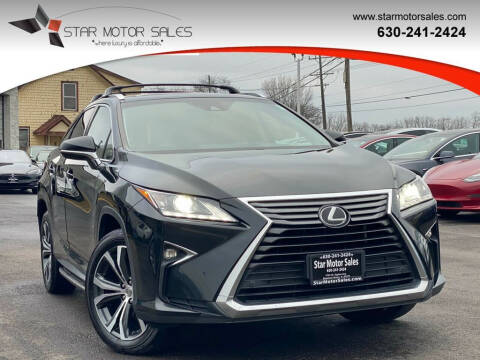 2017 Lexus RX 350 for sale at Star Motor Sales in Downers Grove IL