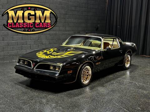 1977 Pontiac Trans Am for sale at MGM CLASSIC CARS in Addison IL
