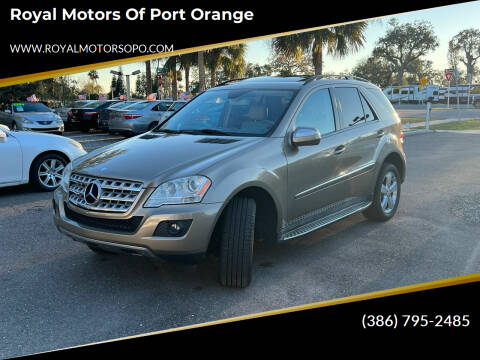 2010 Mercedes-Benz M-Class for sale at Royal Motors of Port Orange in Port Orange FL