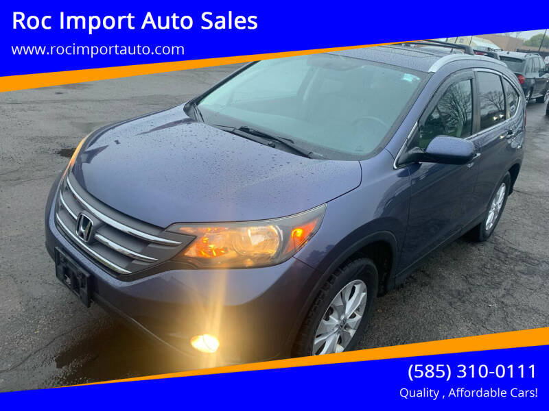 2013 Honda CR-V for sale at Roc Import Auto Sales in Rochester NY