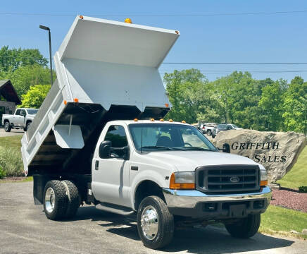 2000 Ford F-550 Regular Cab DRW 4x2 Dump for sale at Griffith Auto Sales in Home PA