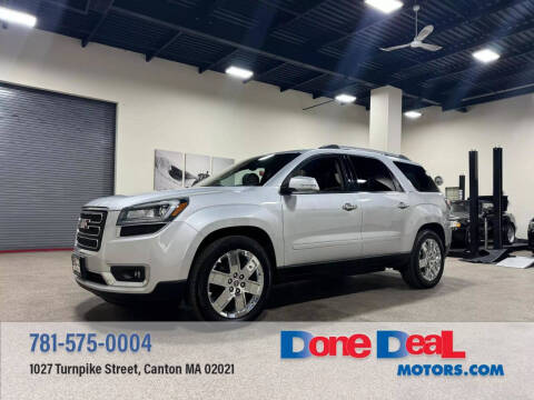 2017 GMC Acadia Limited for sale at DONE DEAL MOTORS in Canton MA