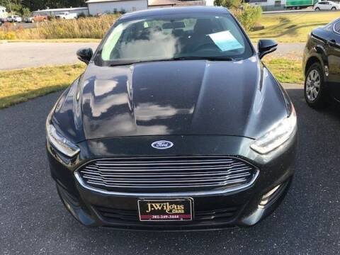 2014 Ford Fusion for sale at J Wilgus Cars in Selbyville DE