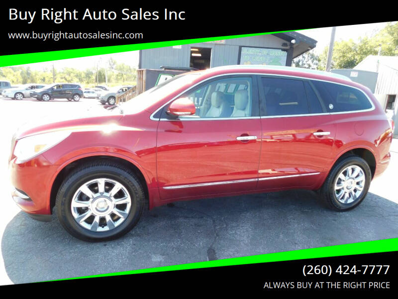 2014 Buick Enclave for sale at Buy Right Auto Sales Inc in Fort Wayne IN