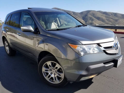 2008 Acura MDX for sale at Trini-D Auto Sales Center in San Diego CA