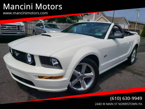 2008 Ford Mustang for sale at Mancini Motors in Norristown PA