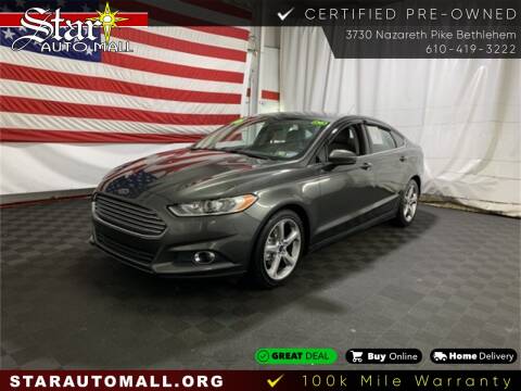 2016 Ford Fusion for sale at Star Auto Mall in Bethlehem PA