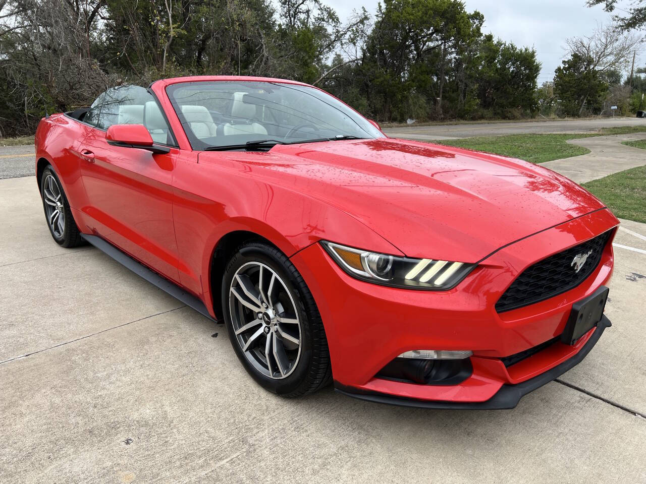 Used Car 2016 Ford Mustang  Ecoboost Premium 2dr Convertible For Sale Under $15,000 In Austin, Texas