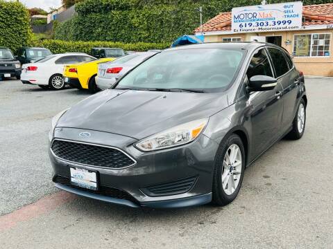 2016 Ford Focus for sale at MotorMax in San Diego CA