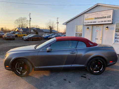 2007 Bentley Continental for sale at COLUMBUS AUTOMOTIVE in Reynoldsburg OH