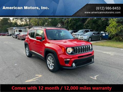 2019 Jeep Renegade for sale at American Motors, Inc. in Farmington MN