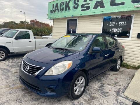 2014 Nissan Versa for sale at Jack's Auto Sales in Port Richey FL