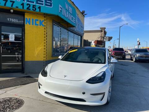 2021 Tesla Model 3 for sale at Dollar Daze Auto Sales Inc in Detroit MI