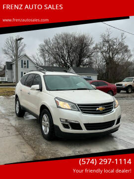 2014 Chevrolet Traverse for sale at FRENZ AUTO SALES in Monticello IN