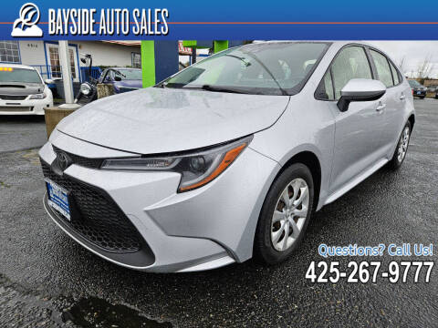 2020 Toyota Corolla for sale at BAYSIDE AUTO SALES in Everett WA