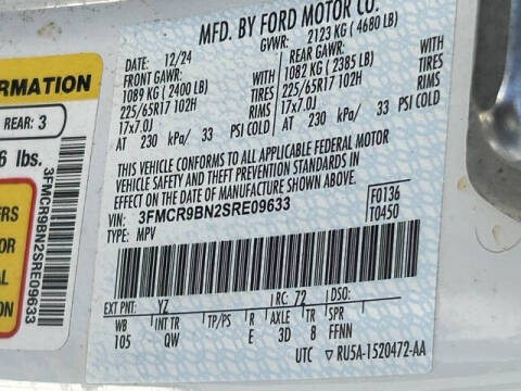 2025 Ford Bronco Sport Big Bend