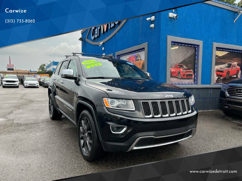 2015 Jeep Grand Cherokee for sale at Carwize in Detroit MI