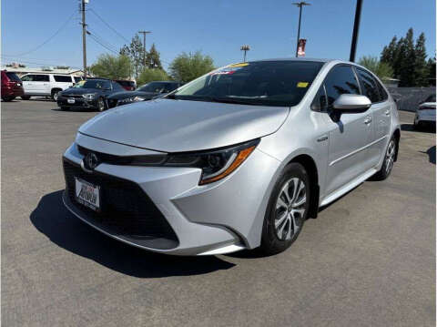 2021 Toyota Corolla Hybrid for sale at Carros Usados Fresno in Clovis CA