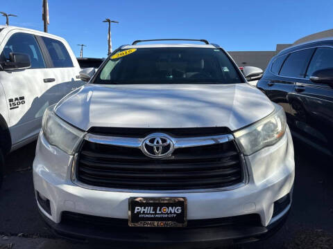 2016 Toyota Highlander XLE