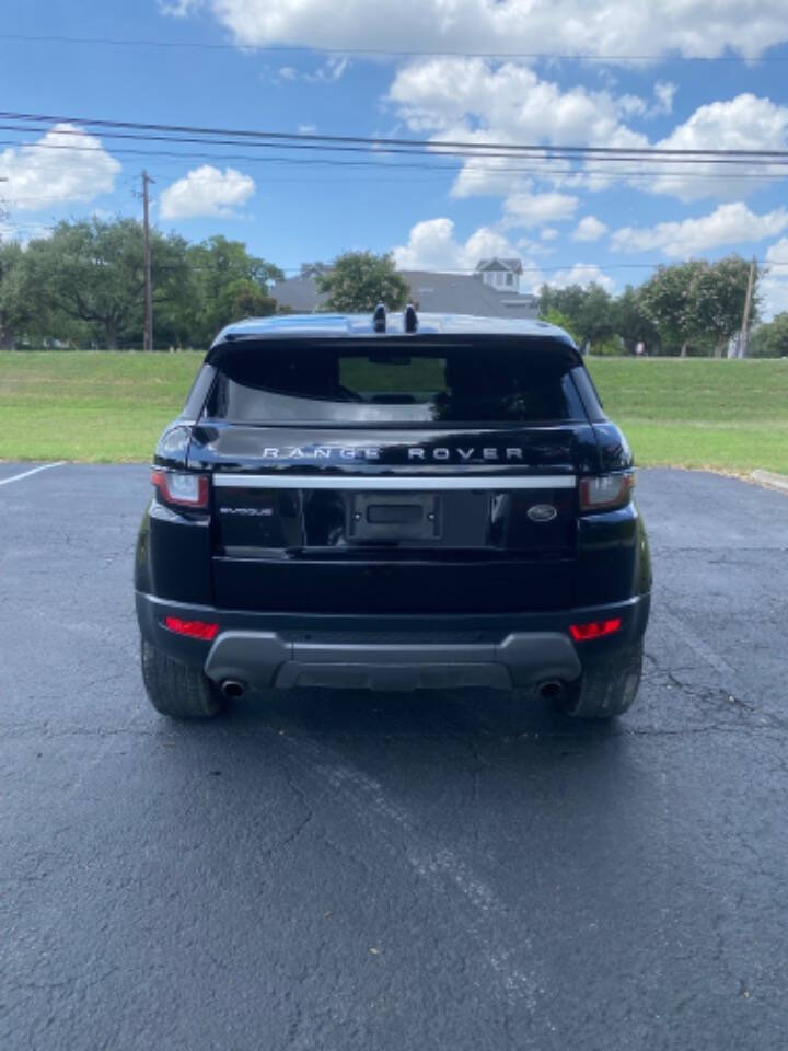 2018 Land Rover Range Rover Evoque for sale at AUSTIN PREMIER AUTO in Austin, TX