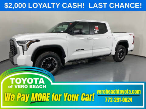 2024 Toyota Tundra for sale at PHIL SMITH AUTOMOTIVE GROUP - Toyota Kia of Vero Beach in Vero Beach FL