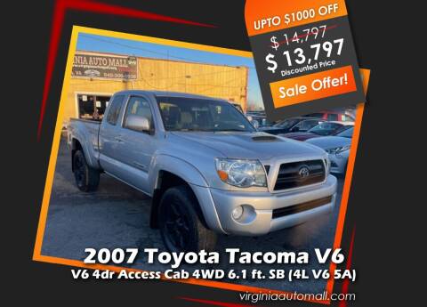 2007 Toyota Tacoma for sale at Virginia Auto Mall in Woodford VA