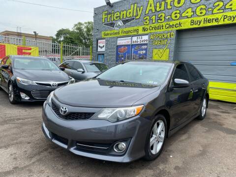 2014 Toyota Camry for sale at Friendly Auto Sales in Detroit MI