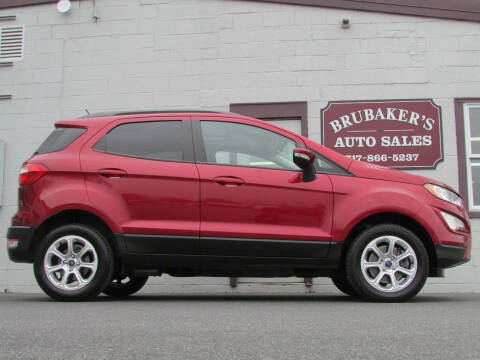 2018 Ford EcoSport for sale at Brubakers Auto Sales in Myerstown PA